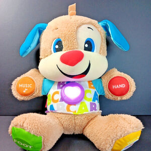 Works Clean Fisher Price Baby Laugh And Learn Smart Stages Puppy Plush Musical